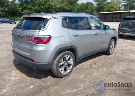 2020 Jeep Compass Limited Fwd из США, поврежденный, VIN 3C4NJCCB8LT125529
